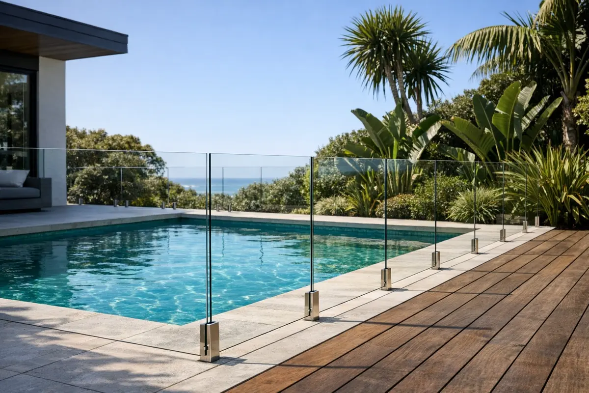 Glass Pool Fencing & Decking in Auckland